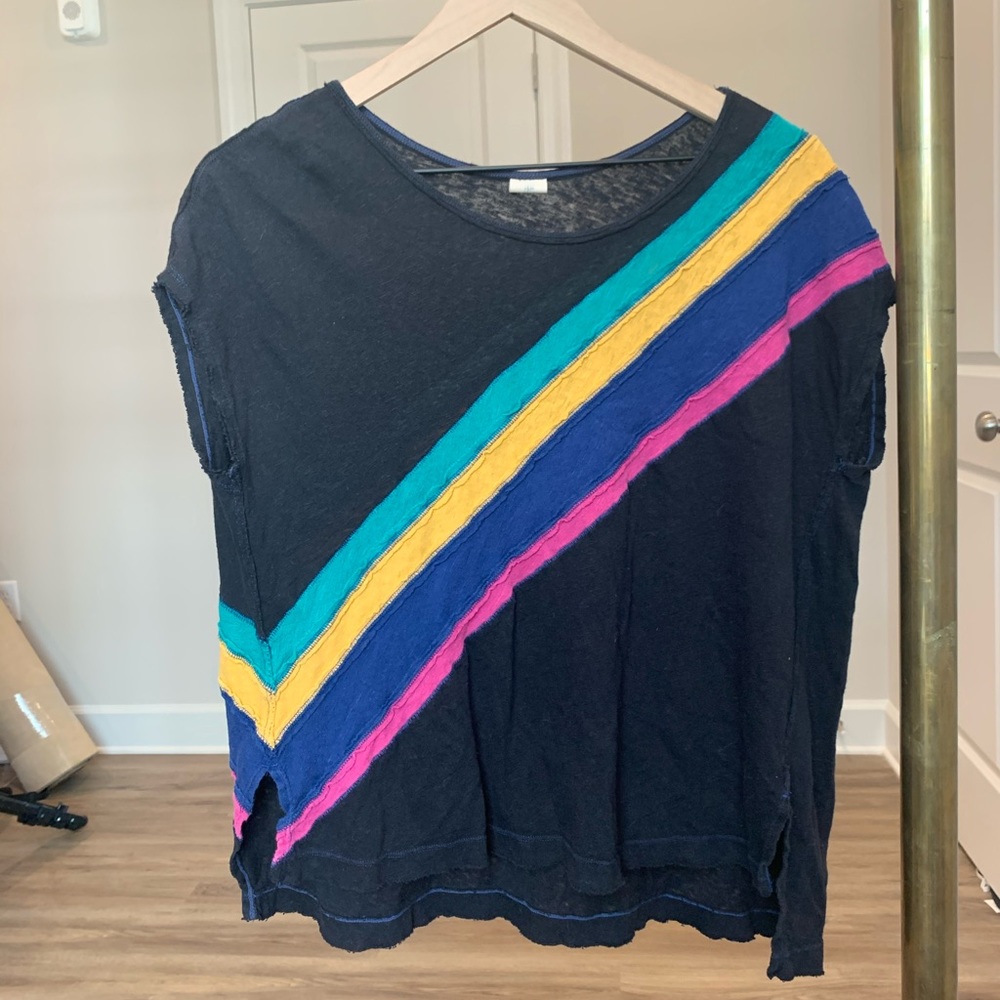 We The Free Color Stripe Tee